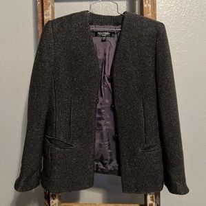 Vintage 80s metallic silver jacket/blazer